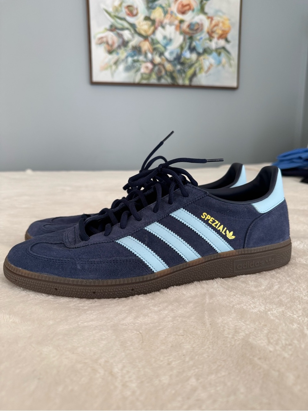 Men’s Size 12 Adidas Spezial Sneakers in Navy Blue - Picture 6 of 8